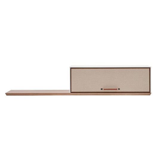 Module horizontal supérieur du meuble TV Brita