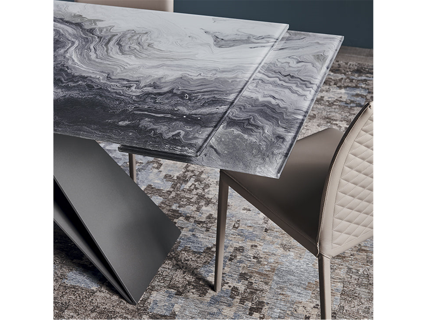 Table à manger Premier CrystalArt Drive - 78 W