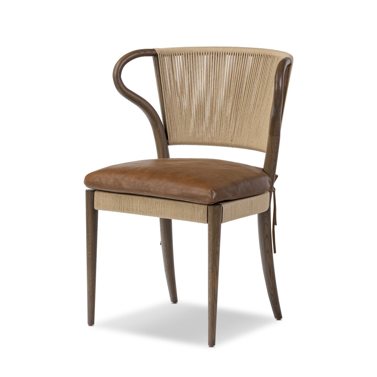Chaise de salle à manger sans accoudoirs Amira