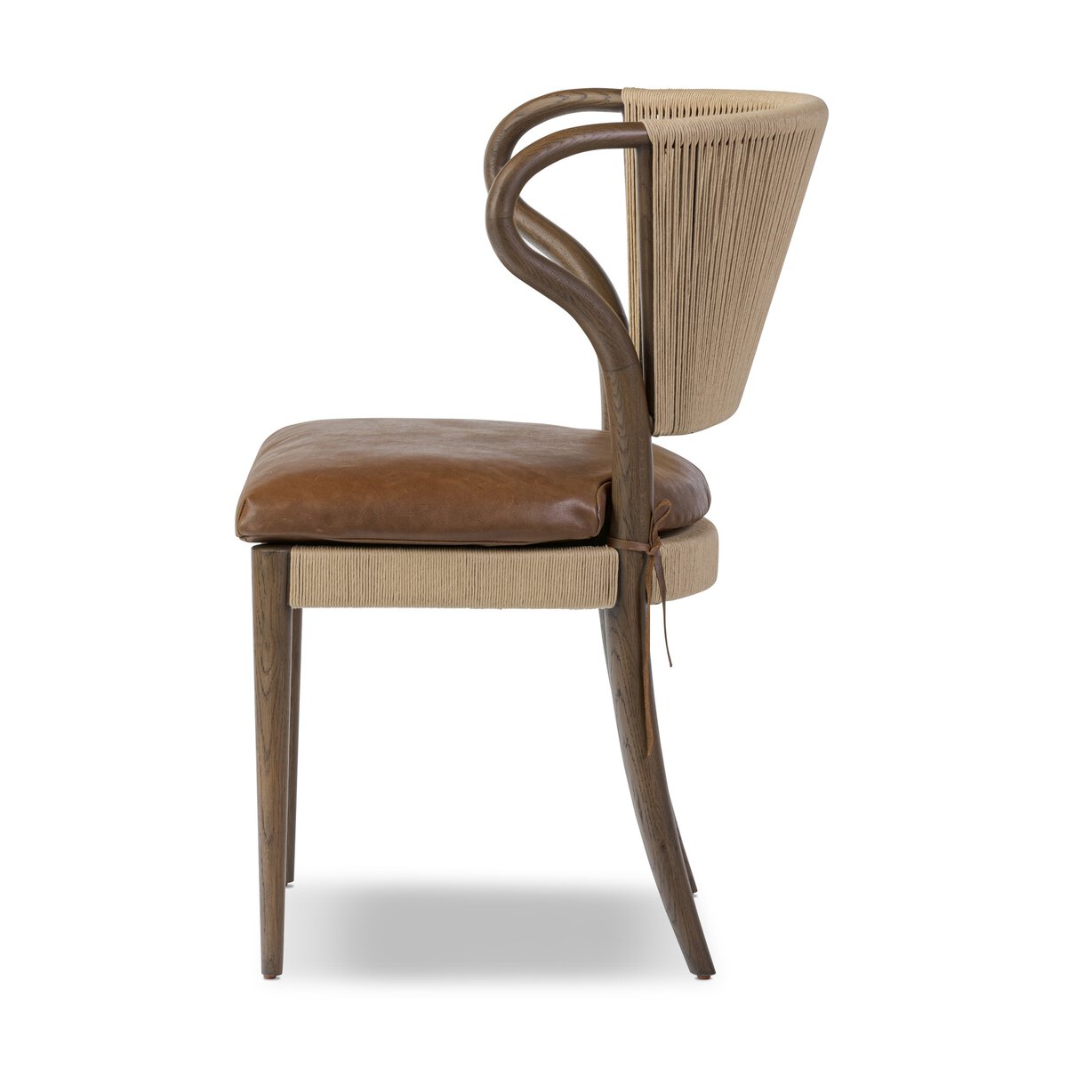 Chaise de salle à manger sans accoudoirs Amira