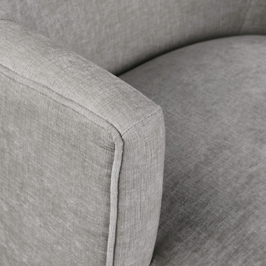 CHAISE D'APPOINT CLAIRE | TISSU CHENILLE
