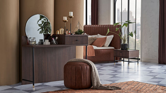 Pouf de coiffeuse Matilda