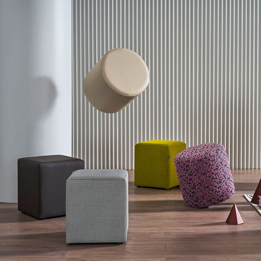 Pouf carré tendance Mila