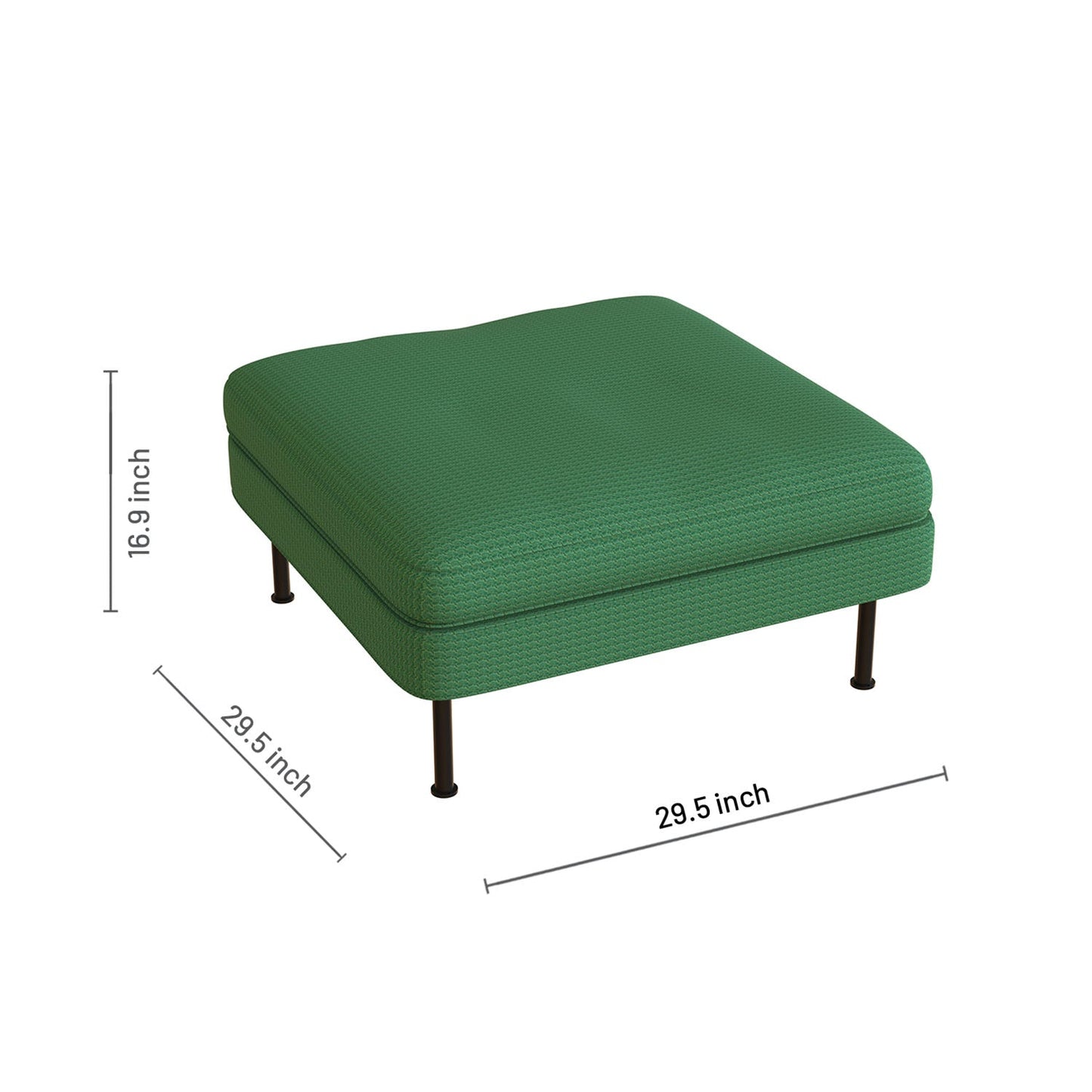 Pouf carré Joy Corner