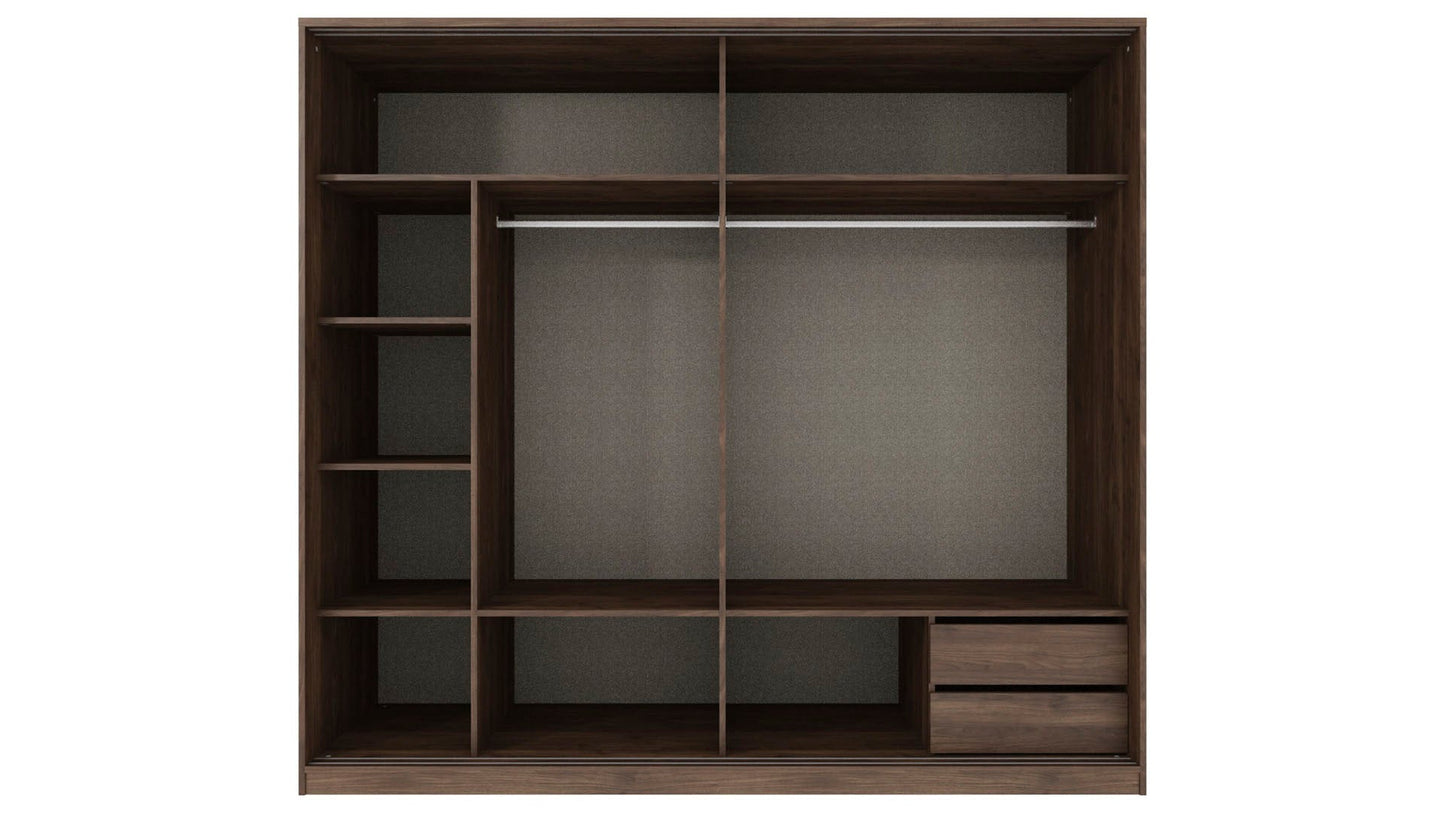 Armoire coulissante Clara 2 portes