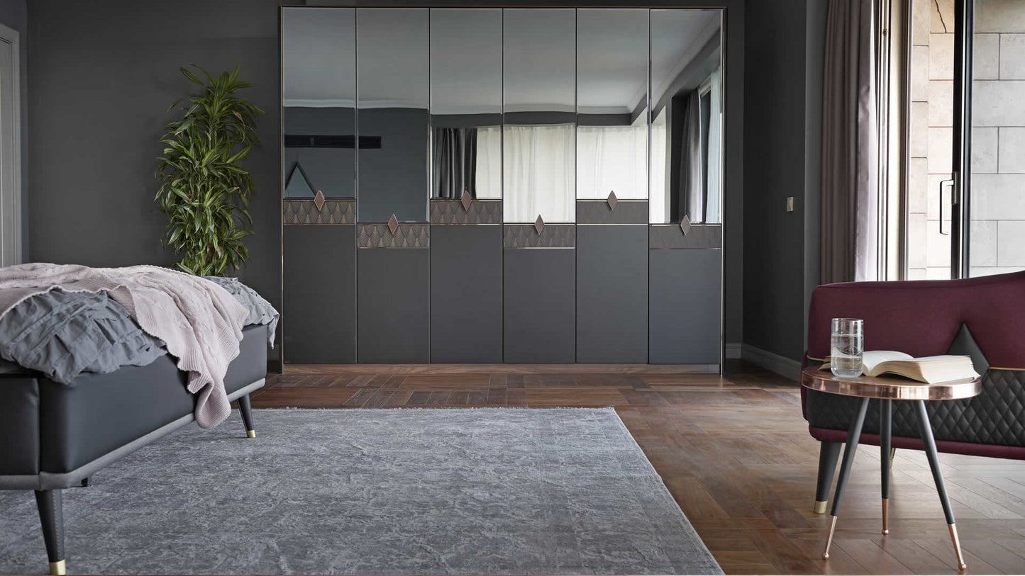 Armoire 6 portes Diamond