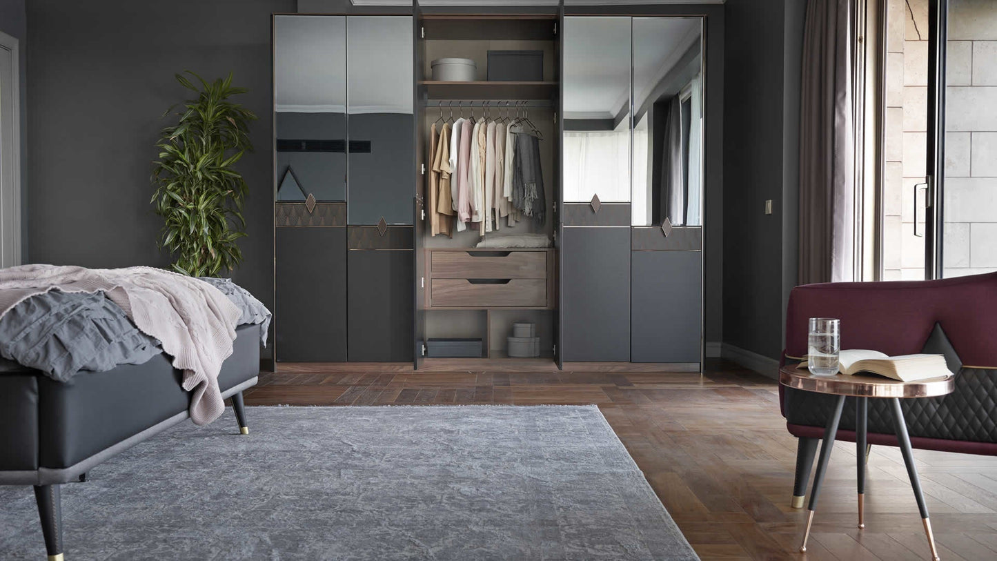 Armoire 6 portes Diamond