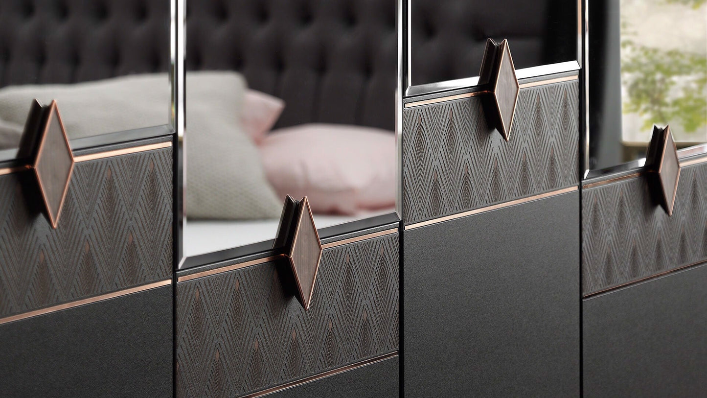 Armoire 6 portes Diamond