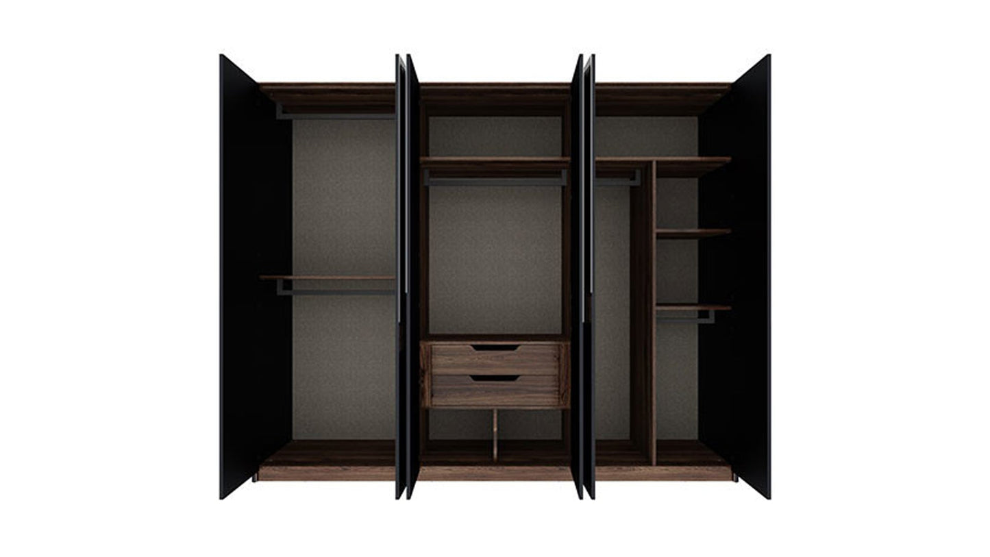 Armoire 6 portes Diamond