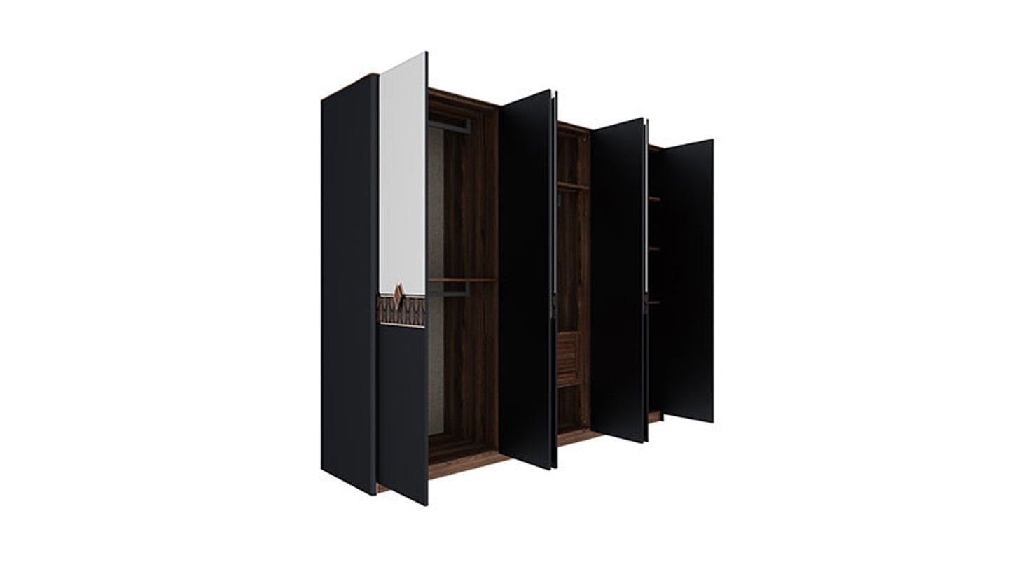 Armoire 6 portes Diamond