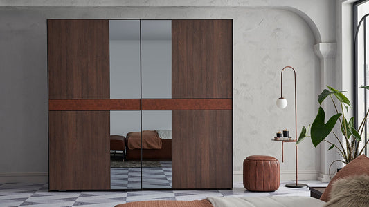 Armoire coulissante Matilda à 2 portes