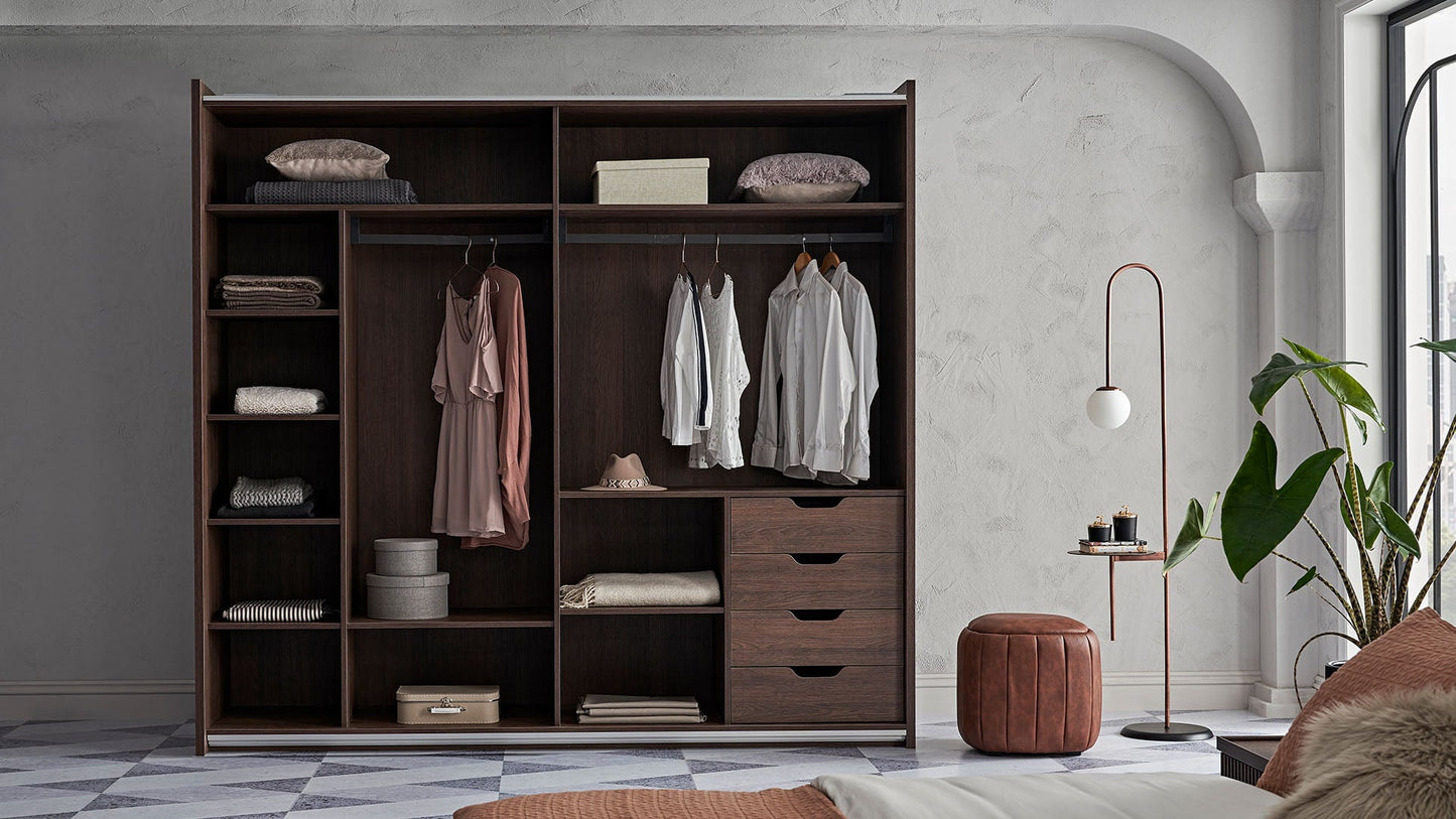 Armoire coulissante Matilda à 2 portes