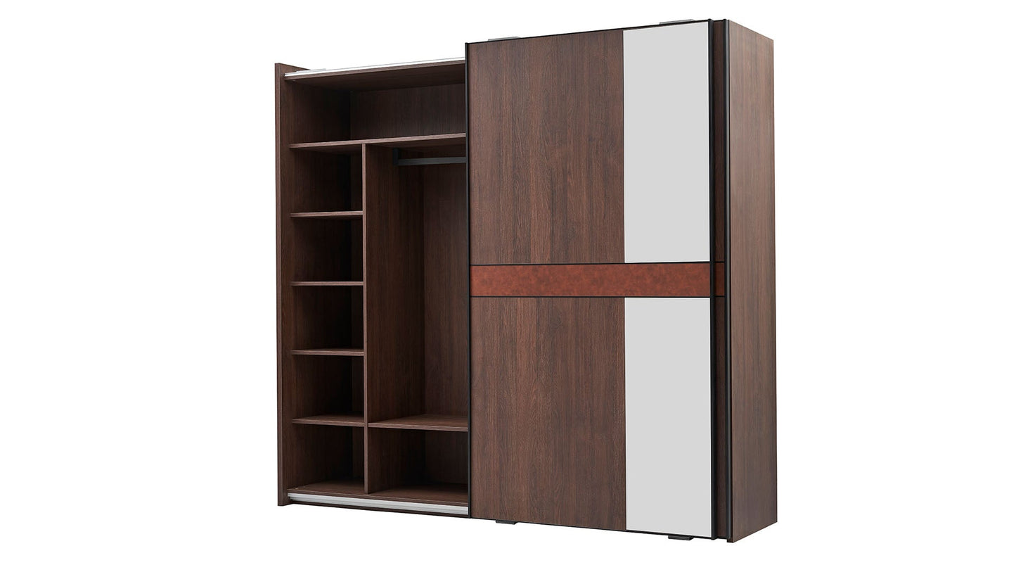 Armoire coulissante Matilda à 2 portes