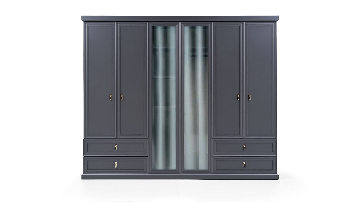 Armoire Lorenta 6 portes