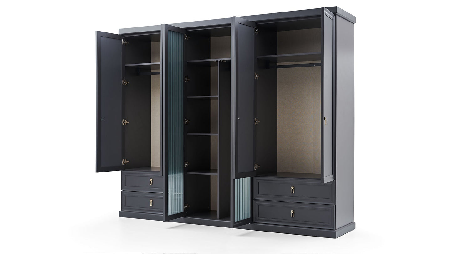 Armoire Lorenta 6 portes