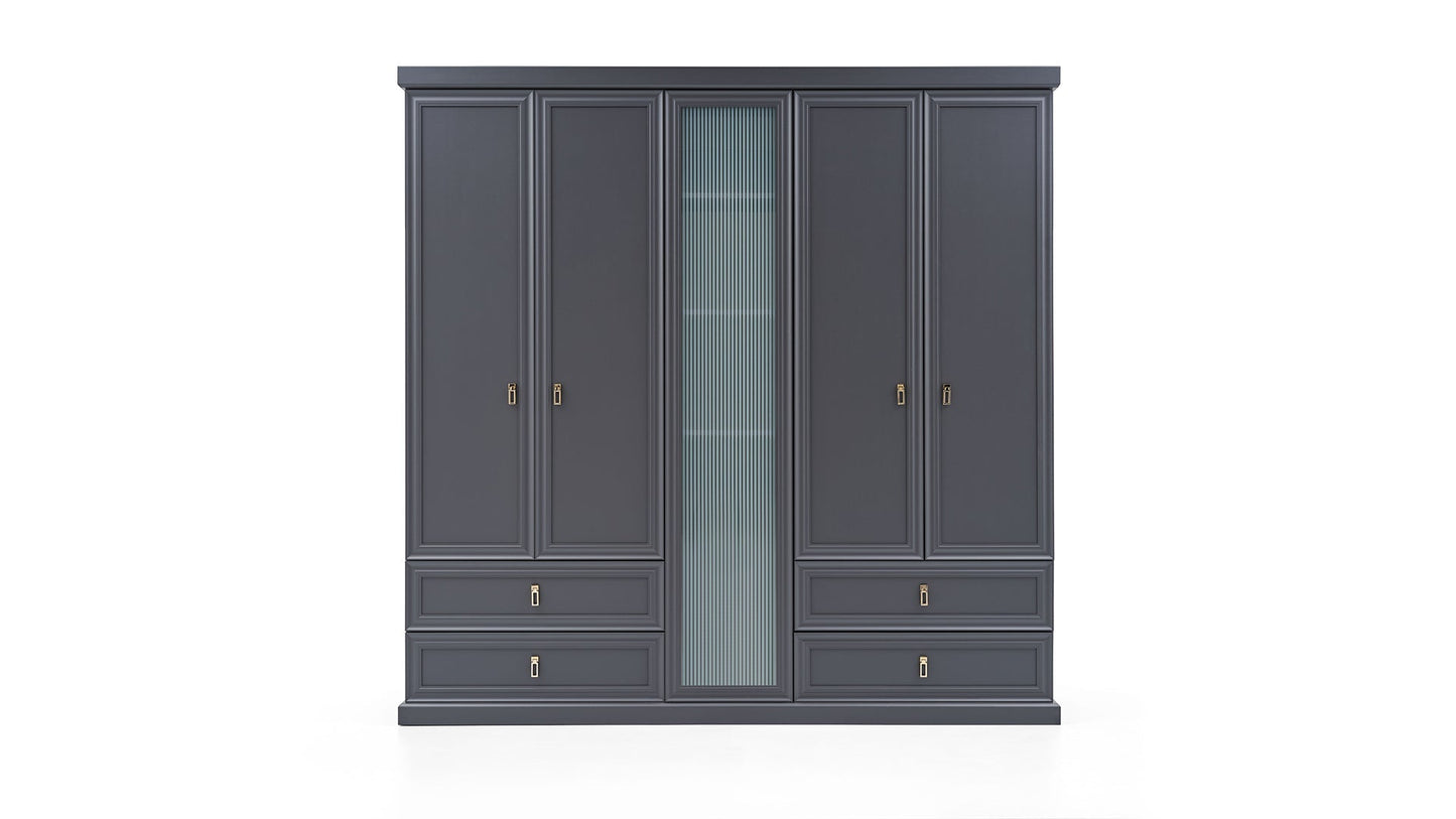 Armoire 5 portes Lorenta