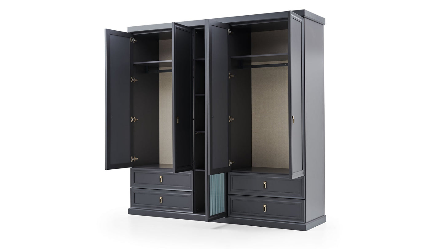 Armoire 5 portes Lorenta