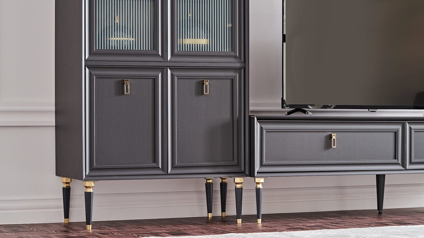 Module inférieur du meuble TV Lorenta - 180 cm