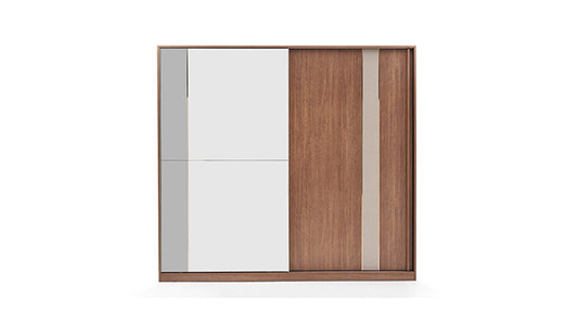 Armoire Likya avec 2 portes coulissantes 240 cm