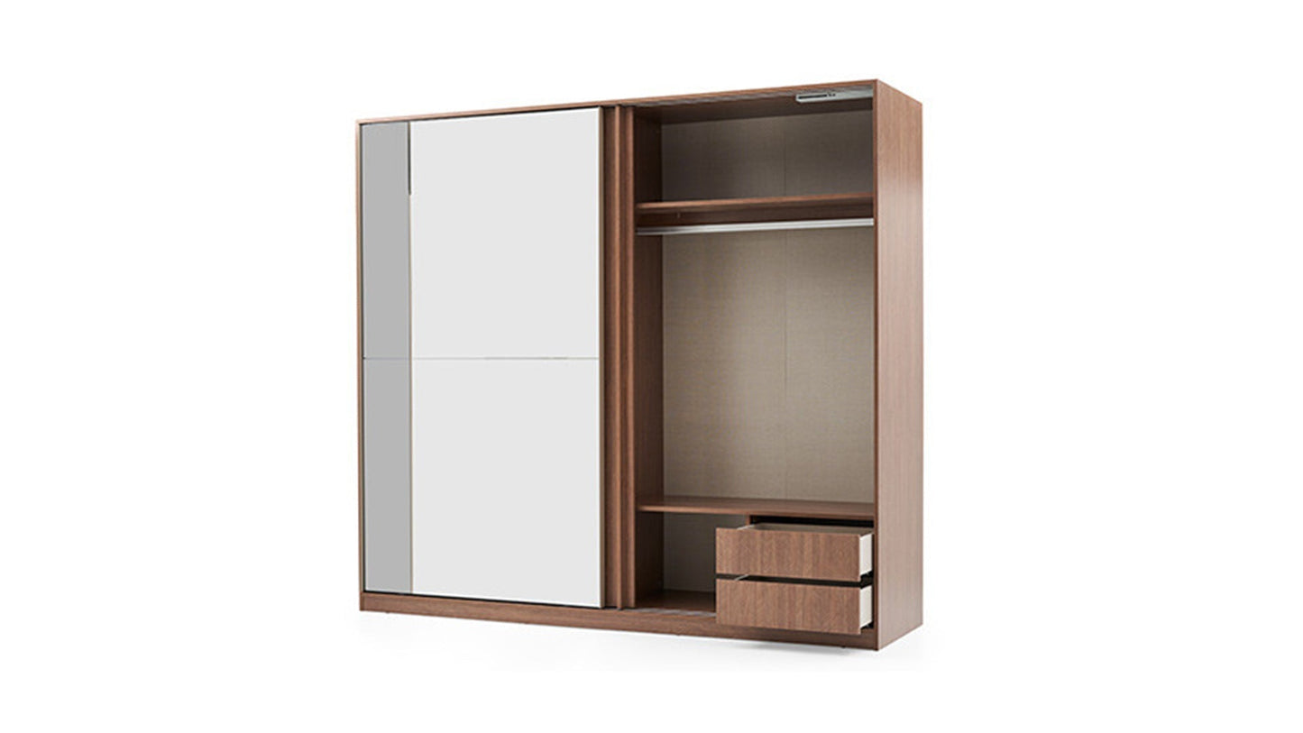 Armoire Likya avec 2 portes coulissantes 240 cm