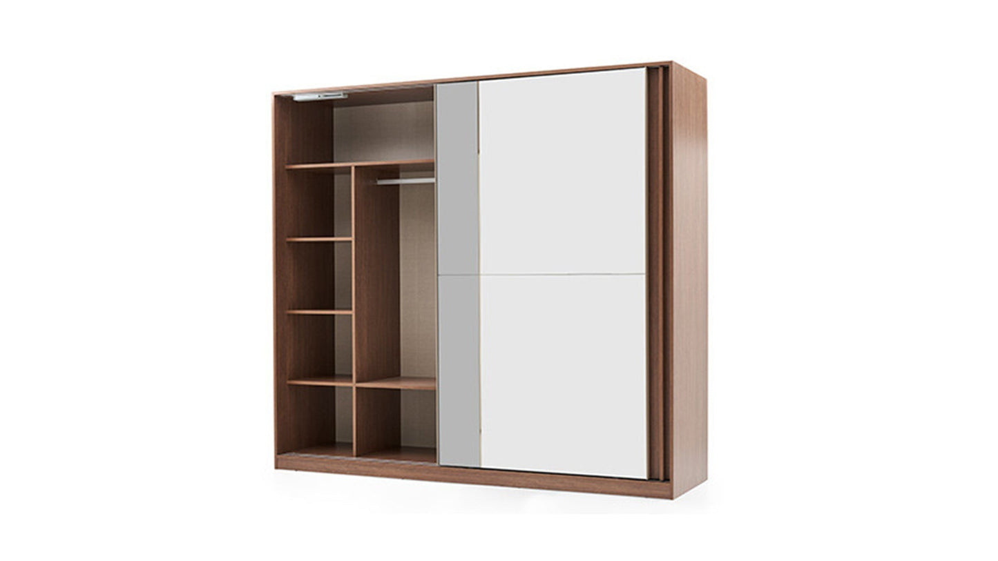 Armoire Likya avec 2 portes coulissantes 240 cm