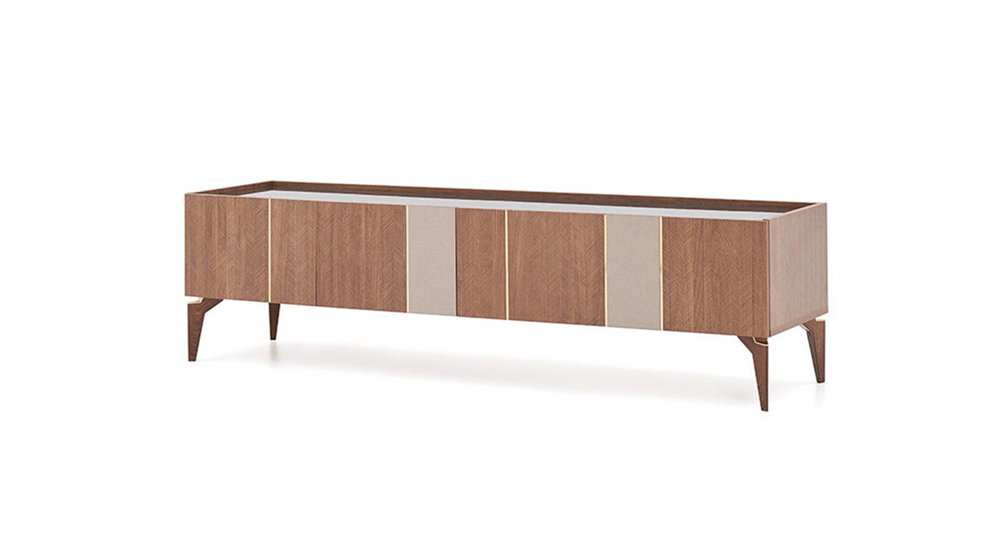 Module inférieur de meuble TV Likya - 180 cm