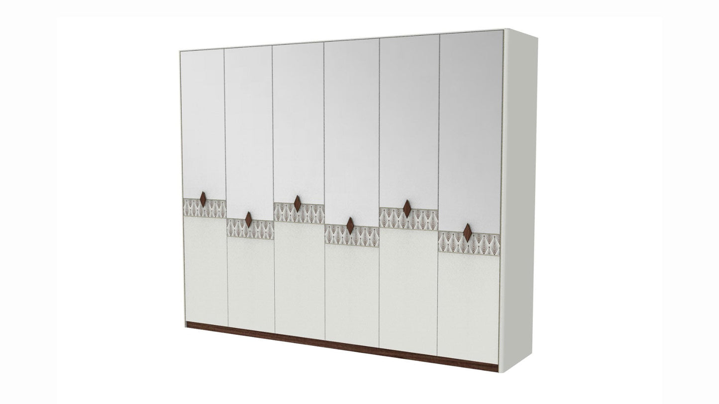 Armoire Diamond Pure 6 portes