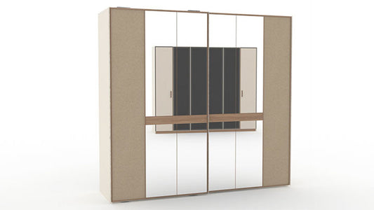 Armoire coulissante à 2 portes Brita