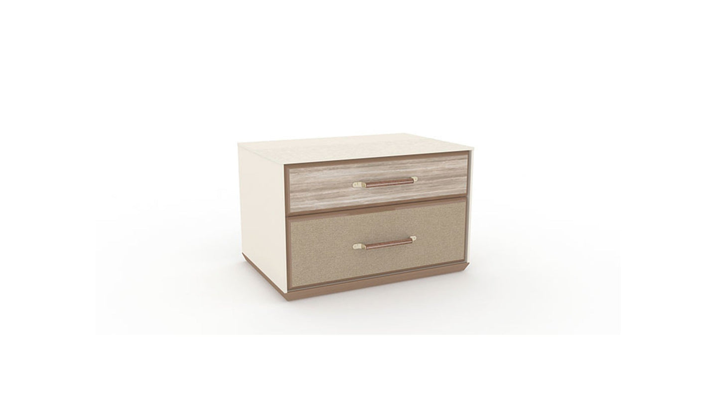 Brita 2 Drawer Nightstand
