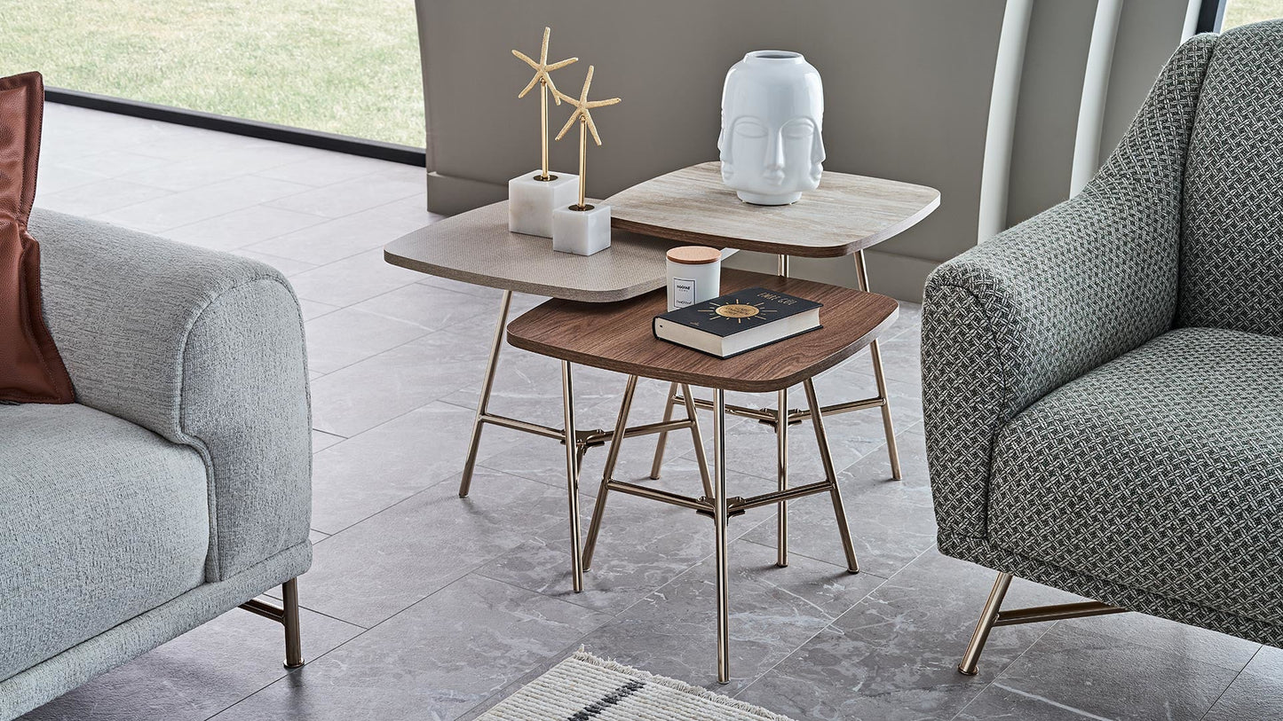 Brita Coffee Table Textile-Textured