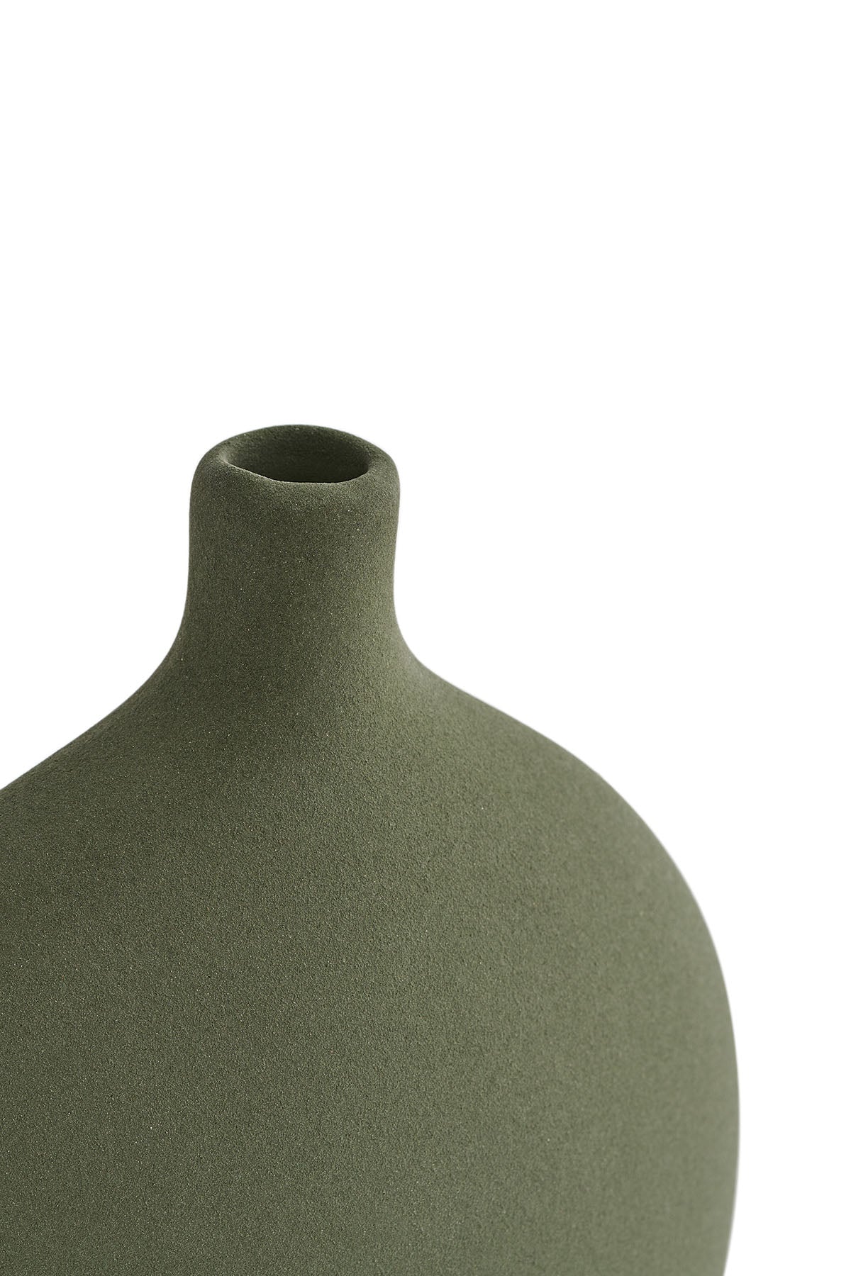 Athena 2 Pieces Green Vase Set