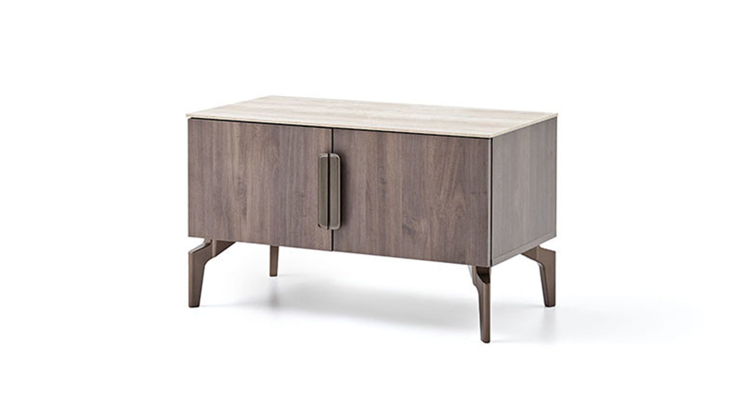 Module inférieur du meuble TV Piero - 90 cm
