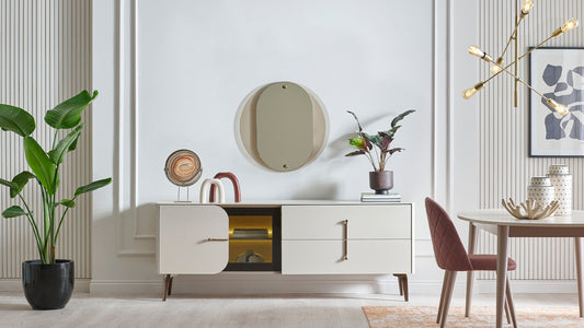 Console Milena - Miroir de commode