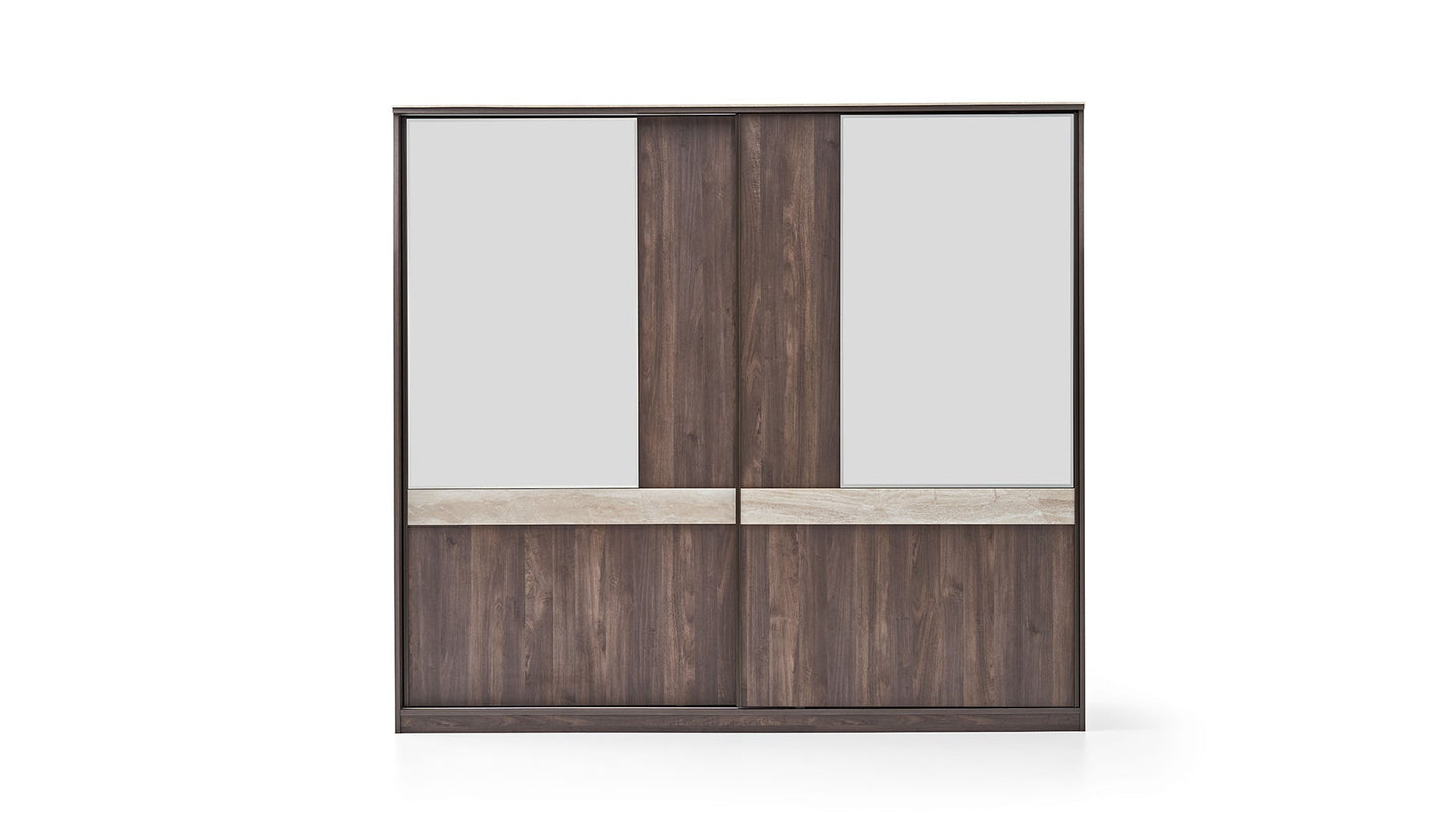 Armoire coulissante à 2 portes Piero