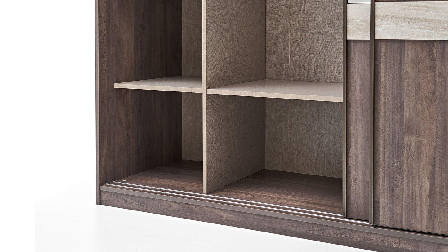 Armoire coulissante à 2 portes Piero