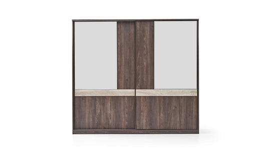 Armoire 2 portes coulissantes Piero 240 cm