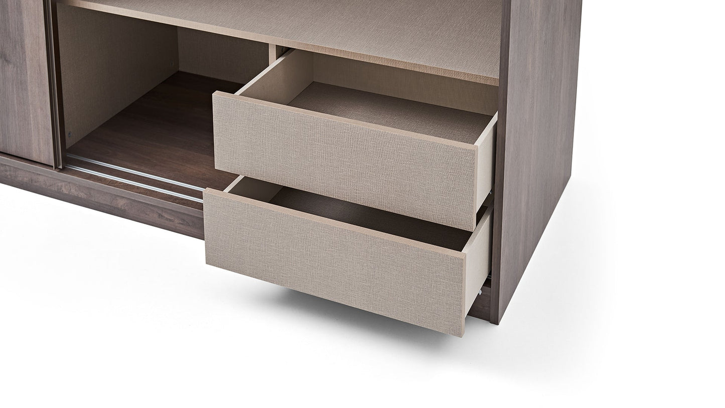 Armoire 2 portes coulissantes Piero 240 cm