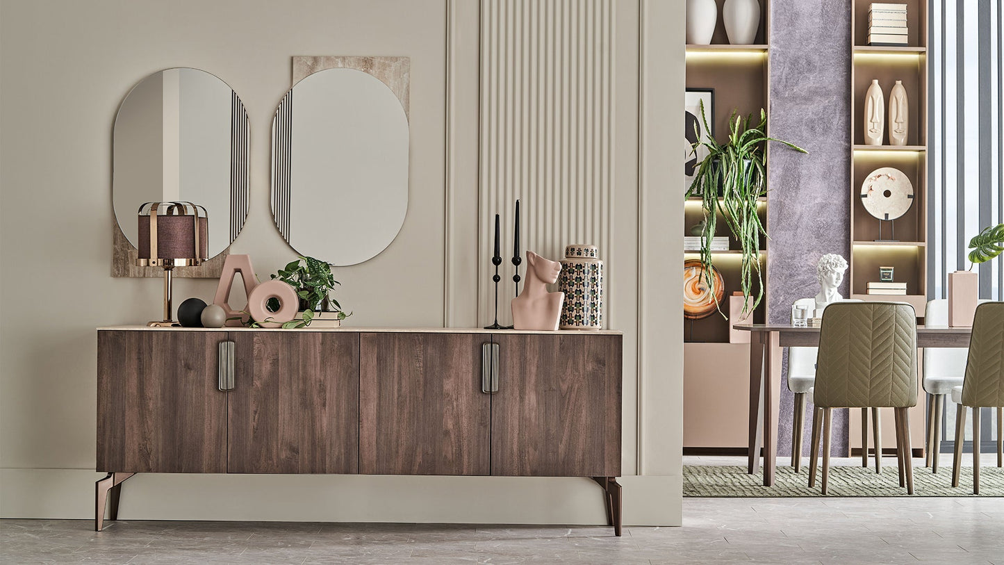 Miroir console-commode Piero