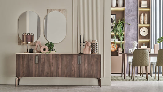 Miroir console-commode Piero