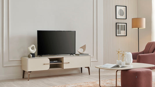Module inférieur du meuble TV Milena - 180 cm