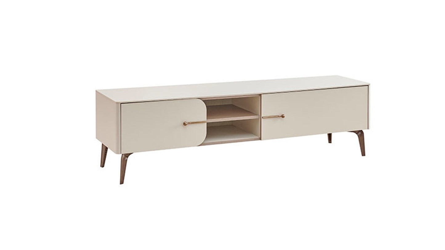 Module inférieur du meuble TV Milena - 180 cm