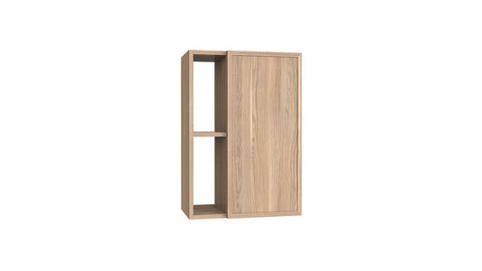 Module supérieur de meuble TV Frame ouvert avec étagère