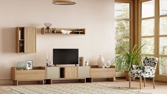 Meuble TV Frame Bas 140 cm