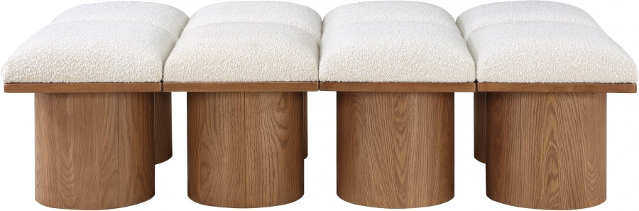 LION 8PC BENCH | BOUCLE