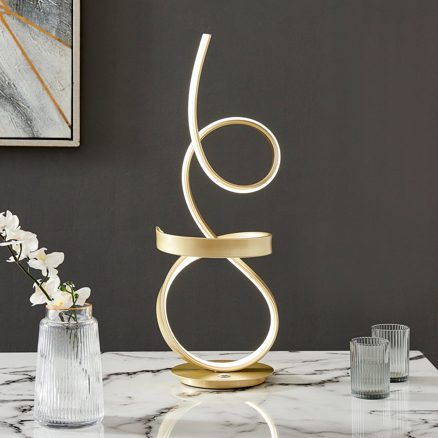 LAMPE DE TABLE LED AMANDA