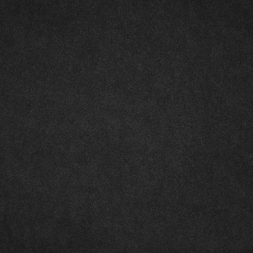 Chaise de salle à manger incurvée Mia en velours noir et cadre noir