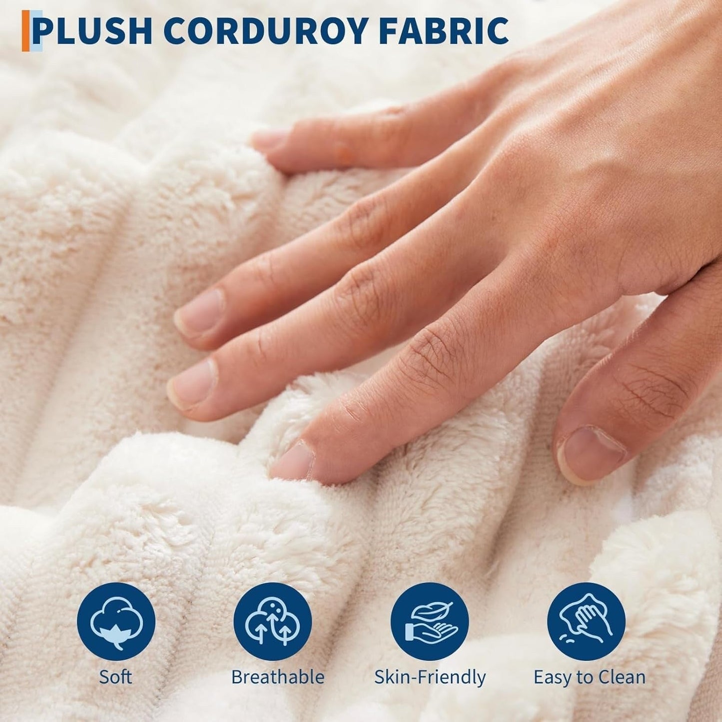 Canapé-lit rembourré de 54 pouces avec oreillers et accoudoirs Chaise de café surdimensionnée d'intérieur Canapé-lit confortable en velours côtelé