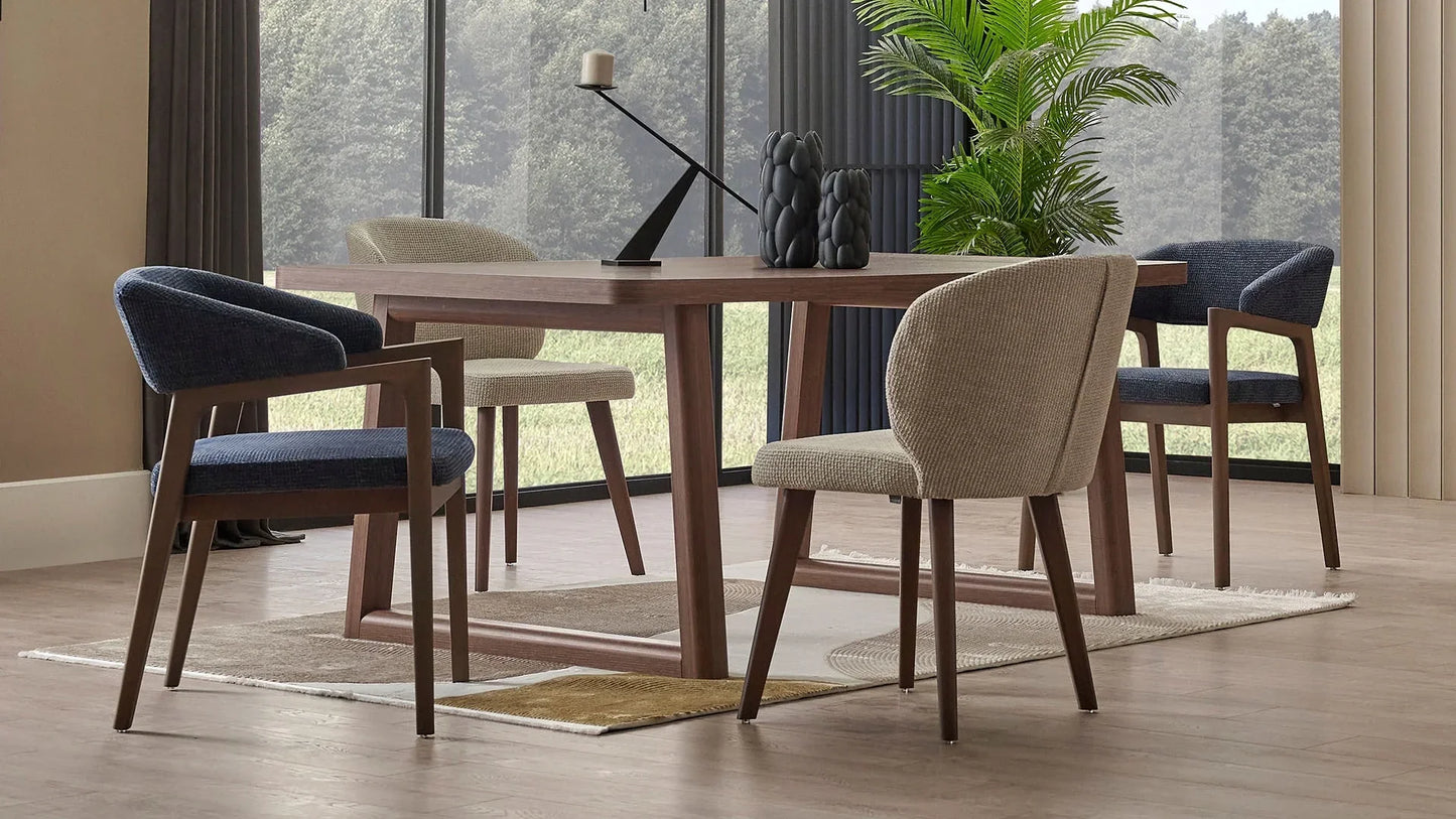 VERMONT Fixed Dining Table - 180 cm