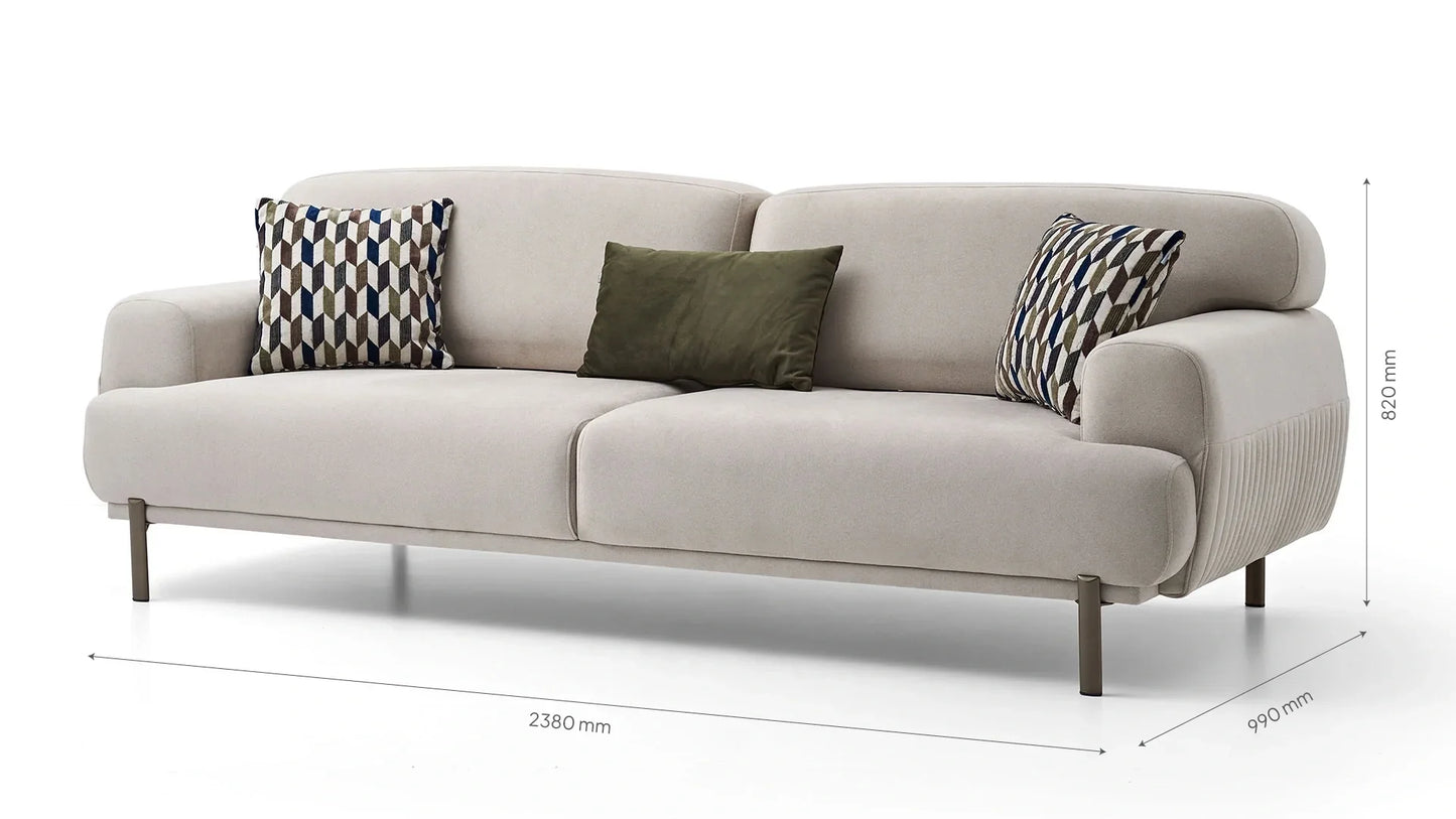 Bend Three- Seater Sofa