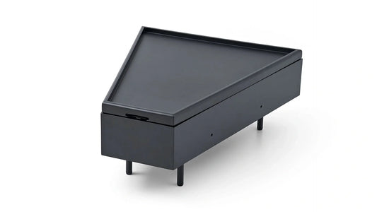 Pouf table basse triangulaire Othello